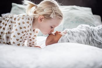 Tummy Time studio moment